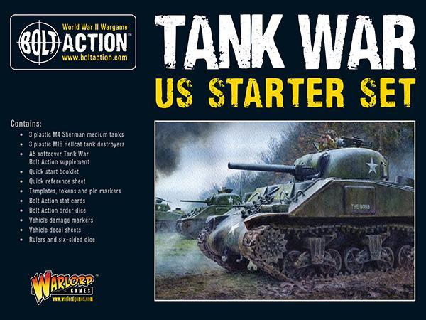Bolt Action: Tank War - US starter set (ONLINE ORDER ONLY)