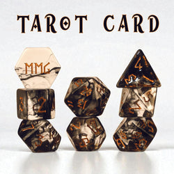 Tarot Card Resin Dice Set (ONLINE ORDER ONLY)