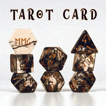 Tarot Card Resin Dice Set (ONLINE ORDER ONLY)