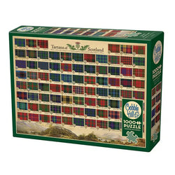 Tartans of Scotland 1000 Piece Jigsaw Puzzle Cobble Hill (ONLINE ORDER ONLY)