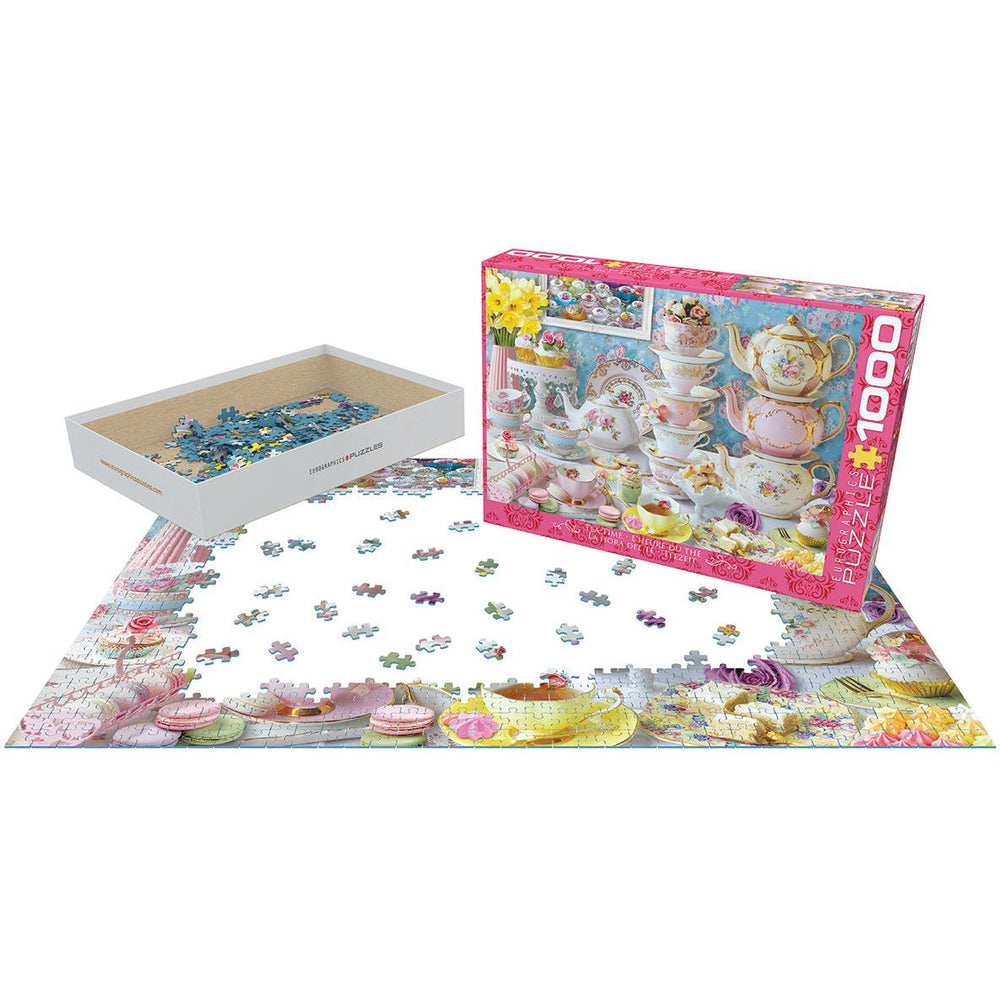 Tea Time 1000 Piece Jigsaw Puzzle Eurographics (ONLINE ORDER ONLY)