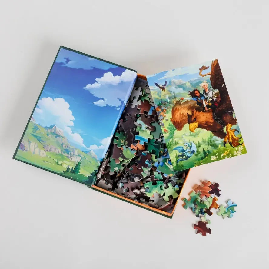 Tea You in the Skies "Tomes & Tea Series" 250 Piece Jigsaw Puzzle KOT