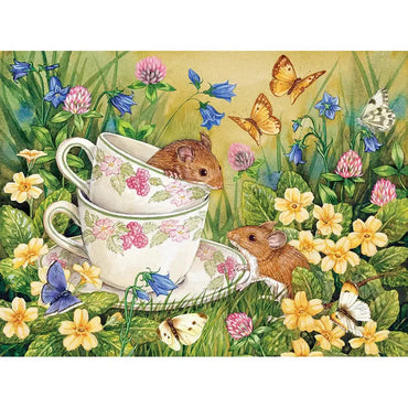 Tea for Two 275 Large Piece Jigsaw Puzzle Cobble Hill (ONLINE ORDER ONLY)