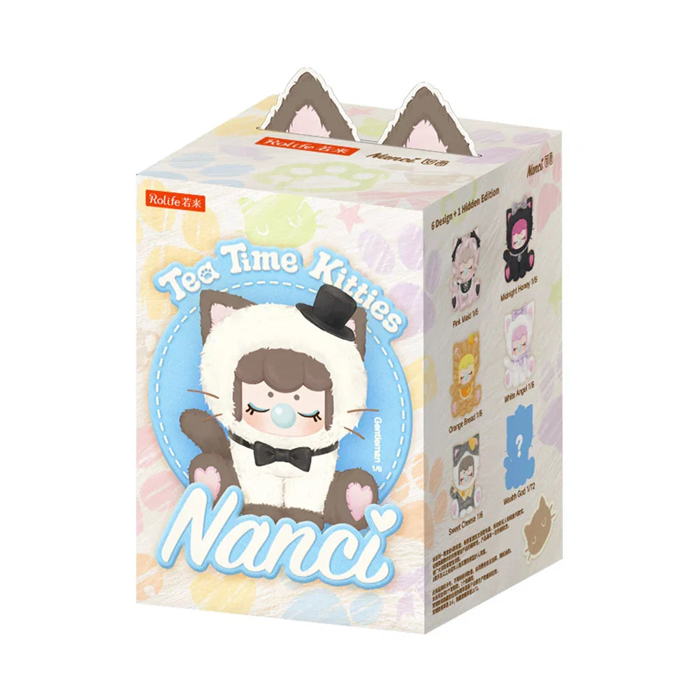 Rolife Nanci's Tea Time Kitties Surprise Plush Dolls Blind Box