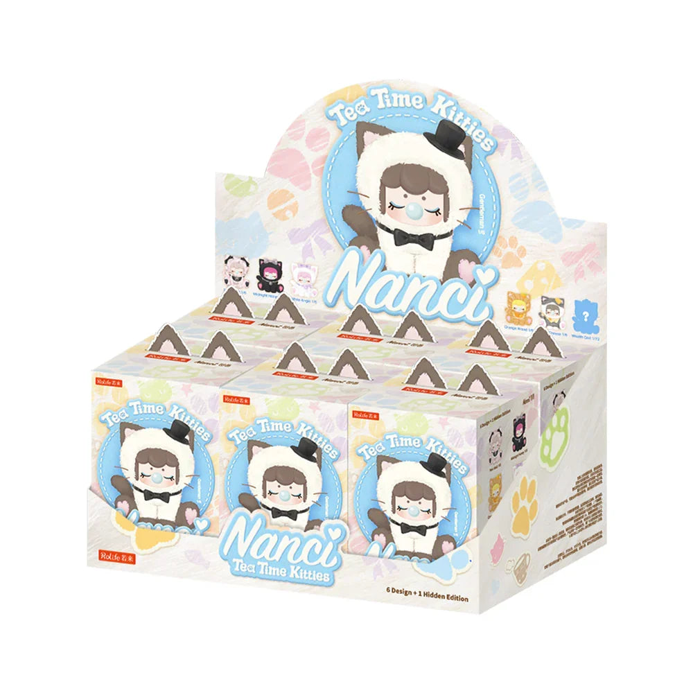 Rolife Nanci's Tea Time Kitties Surprise Plush Dolls Blind Box