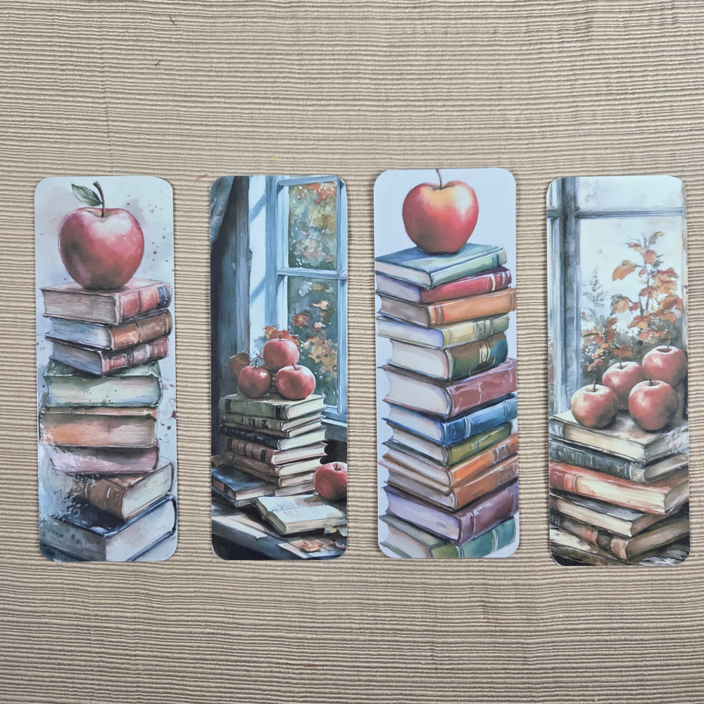 Apples and Books Bookmark (ONLINE ORDER ONLY)