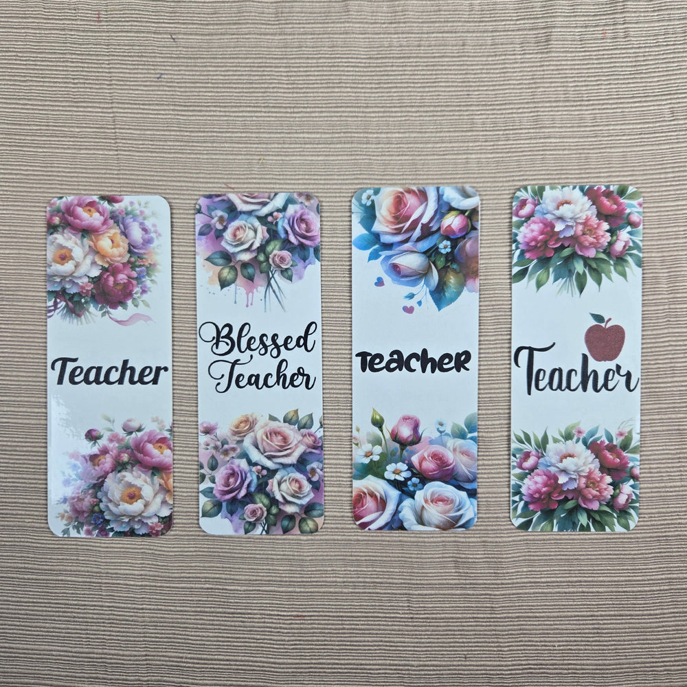 Floral Teacher Bookmark (ONLINE ORDER ONLY)