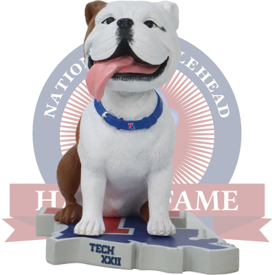 Tech XXII Louisiana Tech Bulldogs Live Bulldog Bobblehead (ONLINE ORDER ONLY)