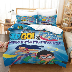 Teen Titans Go Bedding Set Quilt Cover (Online Order Only)
