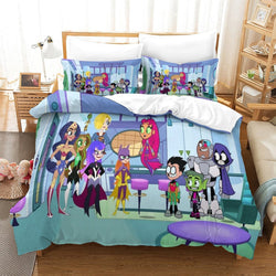 Teen Titans Go Bedding Set Quilt Cover (Online Order Only)