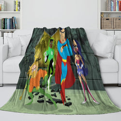 Teen Titans Go Blanket Flannel Throw Room Decoration (Online Order Only)