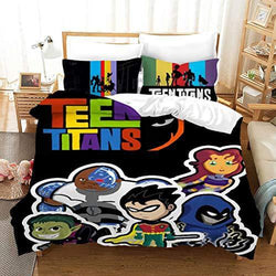 Teen Titans Go Cosplay Bedding Set Quilt Cover Without Filler (Online Order Only)