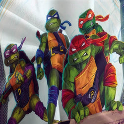 Teenage Mutant Ninja Turtles Mutant Mayhem Bedding Set Quilt Duvet Cover Without Filler (Online Order Only)