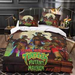 Teenage Mutant Ninja Turtles Mutant Mayhem Bedding Set Quilt Duvet Cover Without Filler (Online Order Only)
