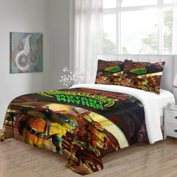 Teenage Mutant Ninja Turtles Mutant Mayhem Bedding Set Quilt Duvet Cover Without Filler (Online Order Only)