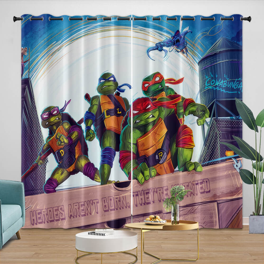 Teenage Mutant Ninja Turtles Mutant Mayhem Curtains (Online Order Only)