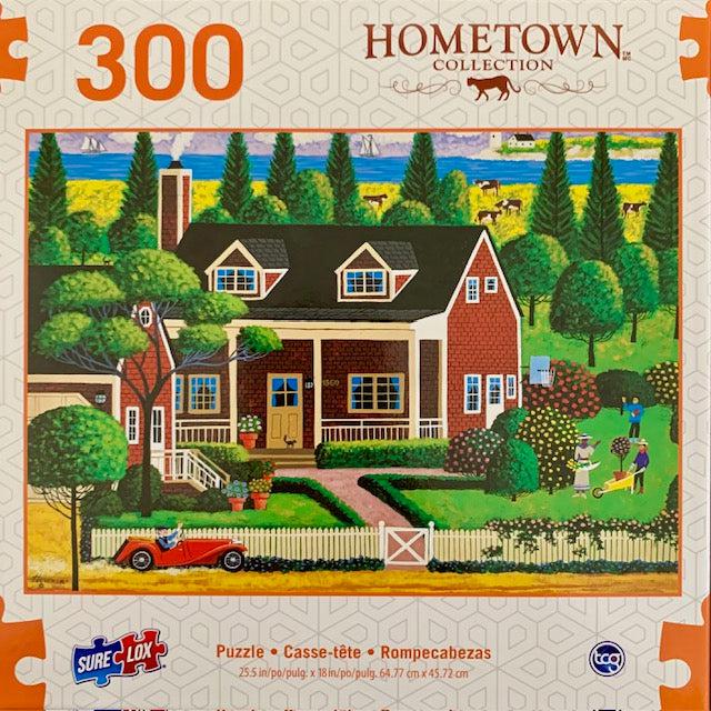 Tending the Garden Hometown Collection 300 Piece Jigsaw Puzzle Sure Lox (ONLINE ORDER ONLY)