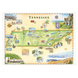 Tennessee 1000 Piece Jigsaw Puzzle Xplorer Maps (ONLINE ORDER ONLY)
