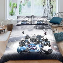 Tennessee Titans Bedding Set Duvet Cover Without Filler (Online Order Only)