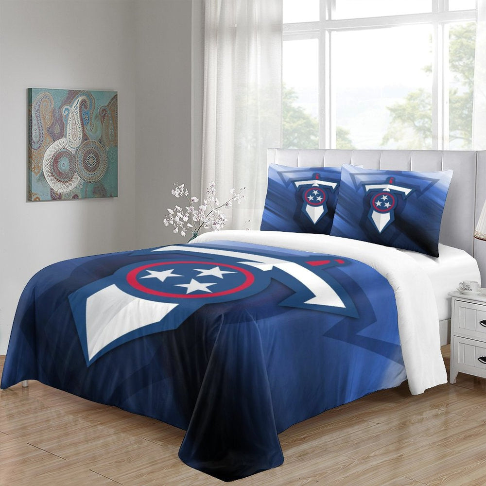 Tennessee Titans Bedding Set Duvet Cover Without Filler (Online Order Only)
