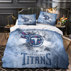 Tennessee Titans Bedding Set Duvet Cover Without Filler (Online Order Only)