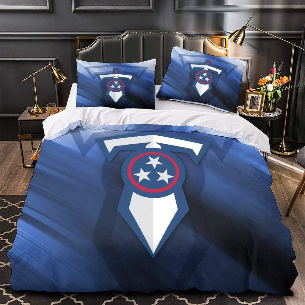 Tennessee Titans Bedding Set Duvet Cover Without Filler (Online Order Only)