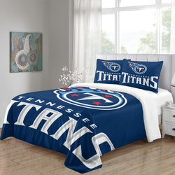 Tennessee Titans Bedding Set Duvet Cover Without Filler (Online Order Only)