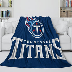 Tennessee Titans Blanket Flannel Fleece Throw Room Decoration (Online Order Only)