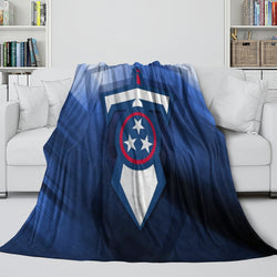 Tennessee Titans Blanket Flannel Fleece Throw Room Decoration (Online Order Only)