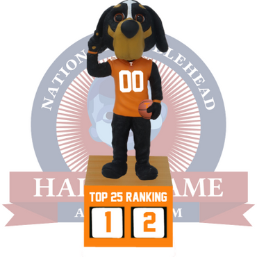 Tennessee Volunteers Basketball Top 25 Ranking Tracker Bobblehead (Presale) (ONLINE ORDER ONLY)