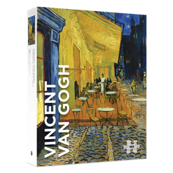 Terrace of A Café At Night by Van Gogh 500 Piece Jigsaw Puzzle Pomegranate