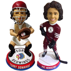 Terry Donahue and Pat Henschel Bobbleheads (ONLINE ORDER ONLY)