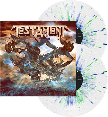 Testament - The Formation of Damnation (Limited Edition, White w/ Blue & Green Splatter) (2 Lp's) [Vinyl] (ONLINE ORDER ONLY)
