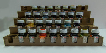 Wall Mount Paint Rack - Testors Square Enamels (Online Order Only)
