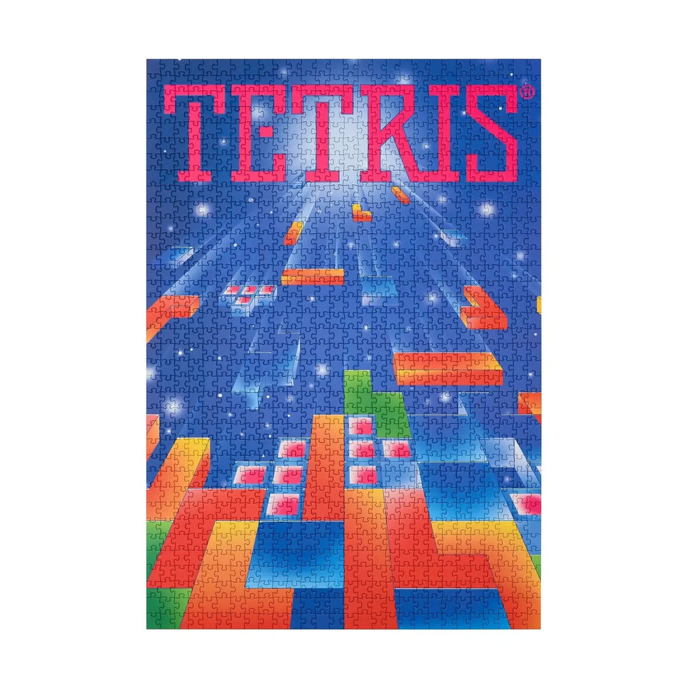 Tetris 1989® 1000 Piece Premium Jigsaw Puzzle Blue Kazoo (ONLINE ORDER ONLY)