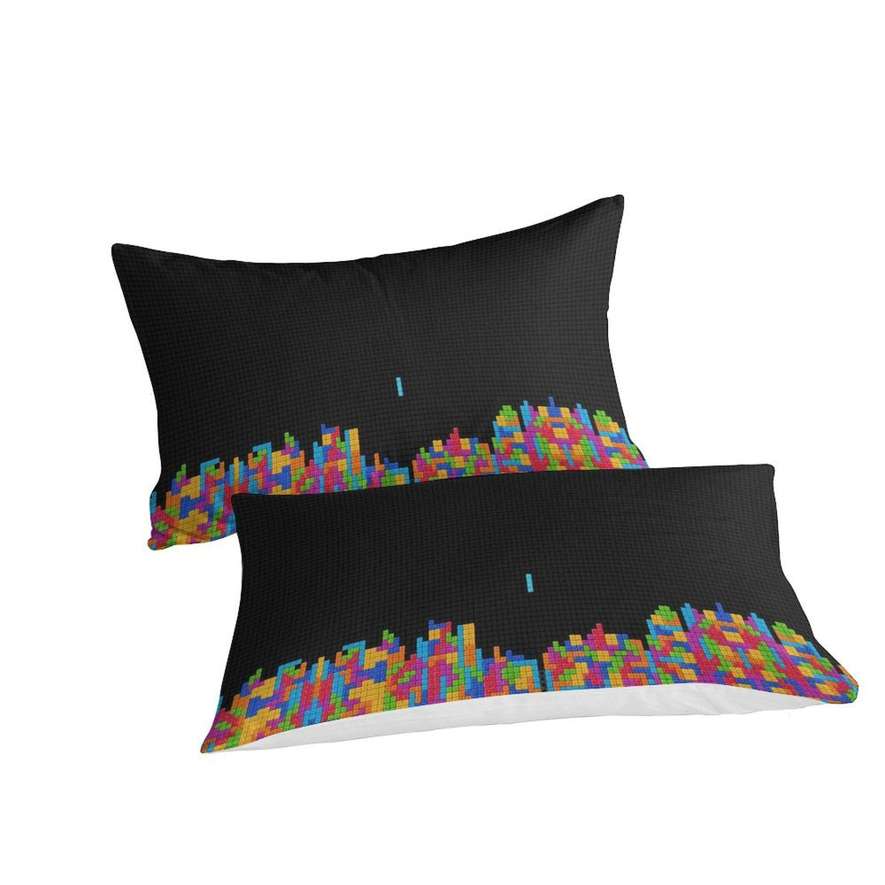 Tetris Bedding Set Pattern Quilt Cover Without Filler (Online Order Only)