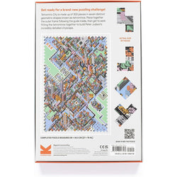 Tetromino City 300 Geometric Piece Jigsaw Puzzle Laurence King (ONLINE ORDER ONLY)