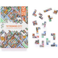 Tetromino City 300 Geometric Piece Jigsaw Puzzle Laurence King (ONLINE ORDER ONLY)