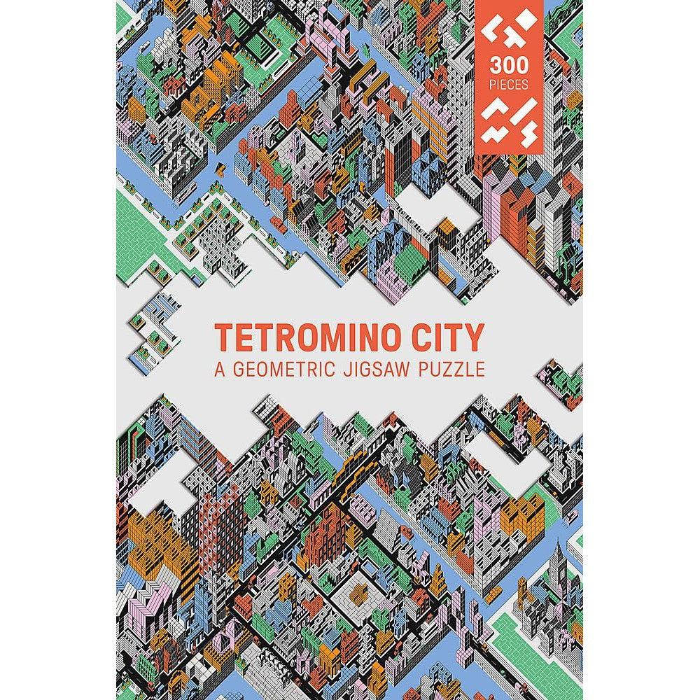 Tetromino City 300 Geometric Piece Jigsaw Puzzle Laurence King (ONLINE ORDER ONLY)
