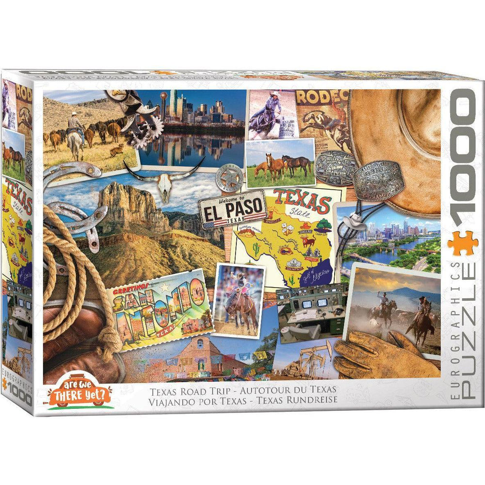 Texas Road Trip 1000 Piece Jigsaw Puzzle Eurographics (ONLINE ORDER ONLY)