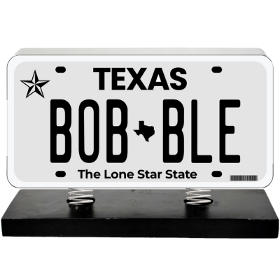 License Plate Bobbles (ONLINE ORDER ONLY)