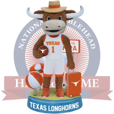 Texas Longhorns Hook 'Em Welcome to Tampa Bobblehead (Presale) (ONLINE ORDER ONLY)
