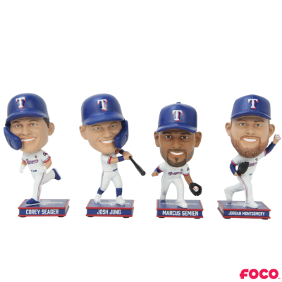 Texas Rangers 2023 World Series Champions Bobbleheads (ONLINE ORDER ONLY)