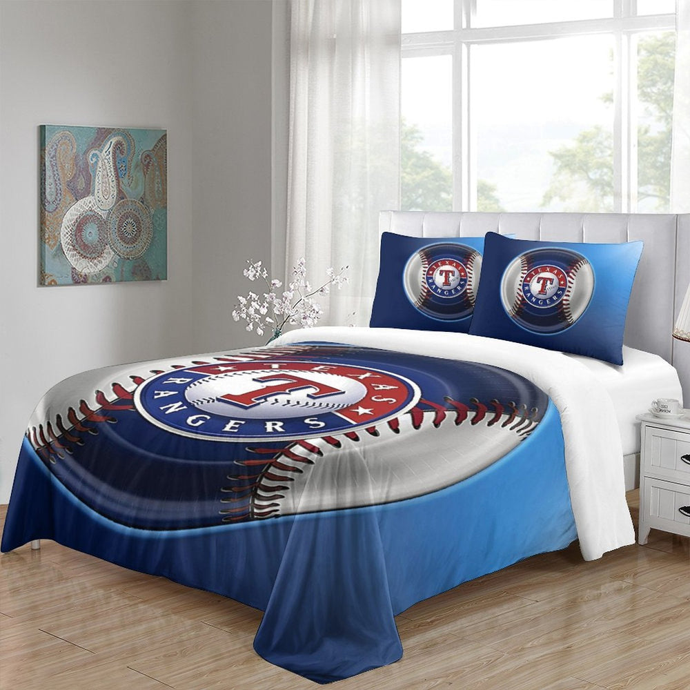 Texas Rangers Bedding Set Quilt Cover Without Filler (Online Order Only)