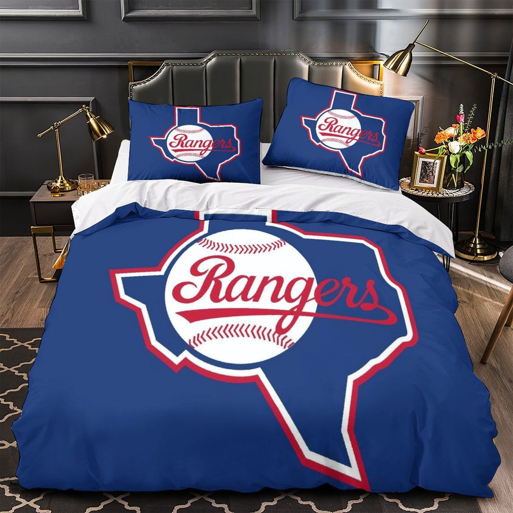 Texas Rangers Bedding Set Quilt Cover Without Filler (Online Order Only)