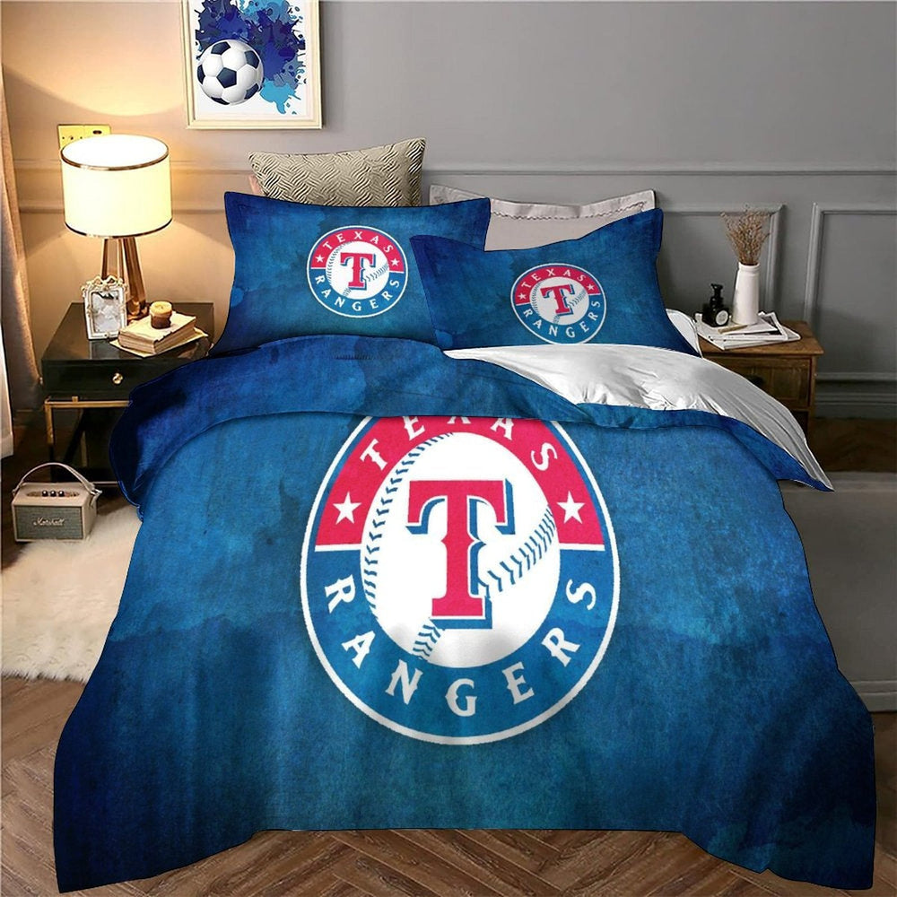 Texas Rangers Bedding Set Quilt Cover Without Filler (Online Order Only)