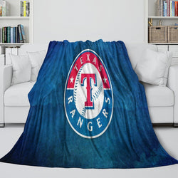 Texas Rangers Blanket Flannel Throw Room Decoration (Online Order Only)