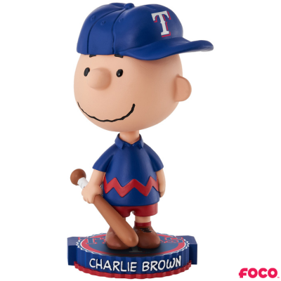 Charlie Brown Peanuts Bighead MLB Bobbleheads (ONLINE ORDER ONLY)