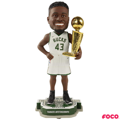 Milwaukee Bucks 2021 NBA Champions Bobbleheads (ONLINE ORDER ONLY)