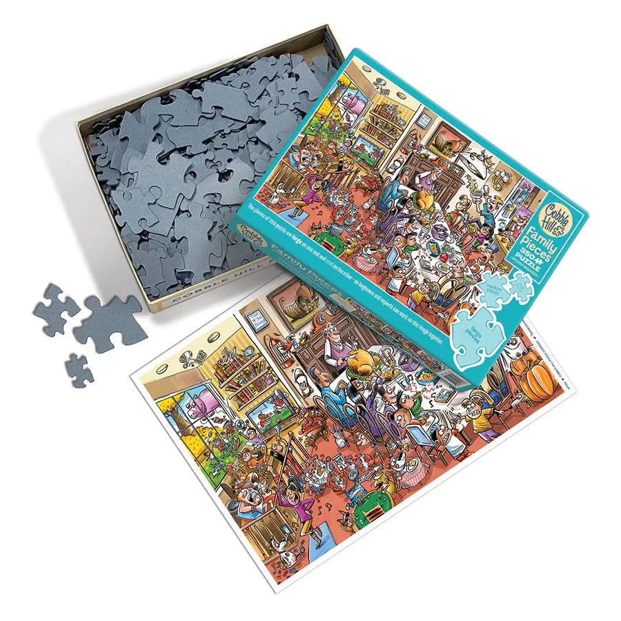 Thanksgiving Togetherness 350 Piece Family Jigsaw Puzzle Cobble Hill (ONLINE ORDER ONLY)